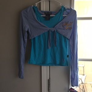 MUDD JEANS GIRLS Wrap top.